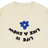 ビッグリバースレタリングショートスリーブTシャツ / Big Reverse Lettering Short Sleeve Tee_4color