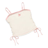 チェリーシャーリングスイムブラトップ / CHERRY SHIRRING SWIM BRA TOP [IVORY]