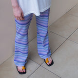 チリングバンディングパンツ / CHILLING BANDING PANTS_PURPLE STRIPE
