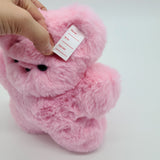 Pink Yeti Teddy bear (6658146533494)