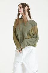 ハンドシースルーニット / HAND SEE-THROUGH KNIT