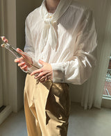 Eco scarf shirt (3 color) (6678006923382)