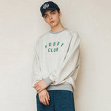 ホビークラブラグランスウェットシャツ/HOBBYCLUB RAGLAN SWEATSHIRT_GREEN