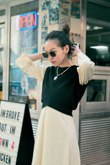 [FAKEME] 11AM GLD B-titanium sunglasses (6587990114422)