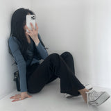 Loose-Leg Slacks
