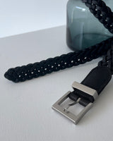 ザネクスト25mmモノグラムメッシュレザーベルト / THE NEXT 25mm Monogram Mesh Leather Belt