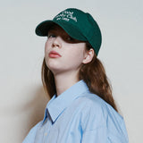 ウォッシュドボールキャップ/GHC WASHED BALL CAP_DEEP GREEN