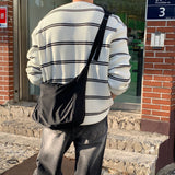 Ravoワイドブラッシュデニムパンツ