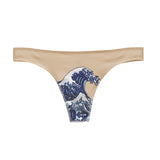 カナガワ ウェーブ Tバッグ ベージュ / KANAGAWA WAVES THONG BEIGE - MJN (4443752759414)