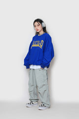 ワイドナイロンカーゴパンツ / wide nylon cargo pants