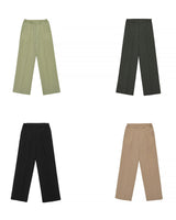 FL ニバーツータックサイドバンディングワイドスラックス