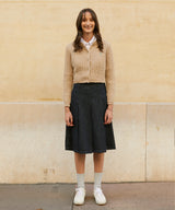 クロップニットカーディガン/RCH crop knit cardigan beige