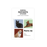 アニマルフォトステッカー / Animal photo sticker