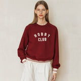 ウーマンH.Cスウェットシャツ/WOMAN H.C SWEATSHIRT_BURGUNDY
