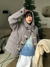 Pleasure duffle short coat 