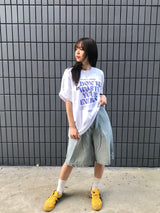 カラコラデニムハーフパンツ