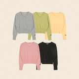 ソフトVネックニットウェア / [Bellide made] Soft V-neck knitwear
