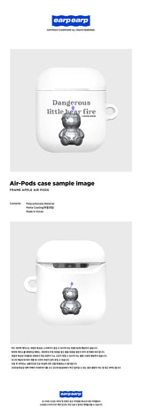 LITTLE FIRE STEEL COVY-WHITE(AIR PODS-HARD) (6613161443446)