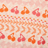 チェリーパターンニットベスト/ CHERRY PATTERN KNIT VEST [PINK]