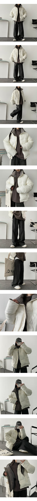Mond colored padded jumper