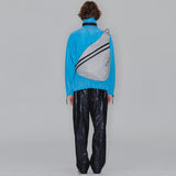 HYBRID MESSENGER BAG (SILVER)