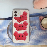 ミニクラブココジェリーハードアイフォンケース/mini crab kkokko Jelly Hard phone case