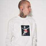 HOORAY LONG SLEEVE T-SHIRT OFF WHITE (6614594781302)