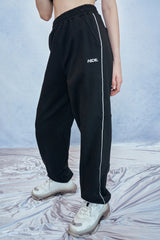 HIDE Cutting Sweat Pants (Black) (6570991648886)