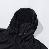 カットポイントウィンドブレーカージャケット / CUT POINT WINDBREAKER JACKET - BLACK