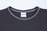 コントラストクロップトップ / CONTRAST CROP TOP Charcoal
