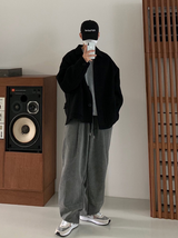 Nus.デーンカシミアグレーニット