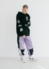 ロゴフーディ / BSR2223FWPO012 BS MULTI LOGO HOODIE BLACK