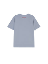 ムーンバニーレタリング刺繍Tシャツ/MOON BUNNY  LETTERING EMBROIDERY T-SHIRT PALE BLUE (6586883145846)