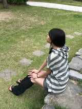 ロックスタッズデニムスカート