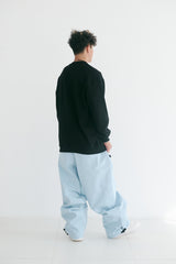 クルーネック / BSR2223FWPO076 BSRBT CREWNECK BLACK