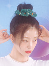 済州オレンジシュシュ/1 0 jeju orange scrunchie
