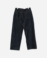 Non-fade Raw Denim Pants