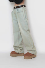 キーリングワイドデニムパンツ / keyring wide denim pants