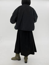ウールショートパッドジャンパー / Wool short padded jumper (2color)