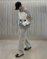 リックナッピングバンドトレーニングパンツ/lick napping band training pants 3color