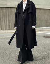 Solid-Colored Trench Coat (6595749937270)