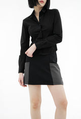 エッセンススパンスリムシャツ / Essence Span Slim Shirt (4color)