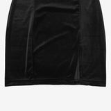 Osh velvet mini dress