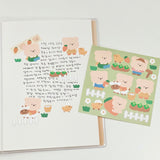 Farmer sticker (1 set of 2 sheets) (6695850508406)