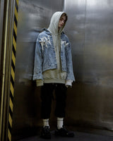 ドロップショルダープリントGジャン / DROPED SHOLDER PRINTED DENIM JKT (4580949065846)