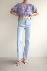 アンジェラジーンズ / ANJELA JEANS / LONG STRAIGHT DENIM PANTS