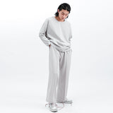 WOVEN T-SHIRT COOL GREY