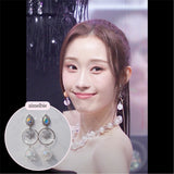アイシーブルームピアス / Icy Bloom Piercing - Rainbow (Han Hyojoo Piercing)