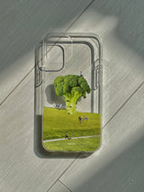 ブロッコリーガーデンジェリースマホケース/Broccoli garden jelly case