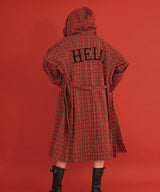 11ヘルタータンチェックローブ / 1 1 hell tartan check robe (4579936764022)